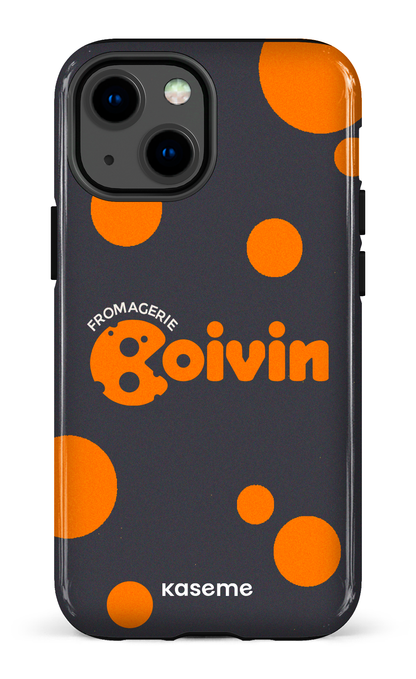 iPhone 13 Mini Tough Boivin Gris x Ronds -