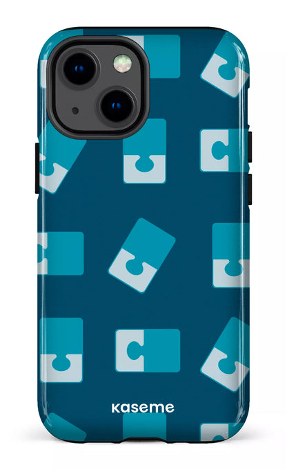 iPhone 13 Mini Tough Casse-tête Bleu -