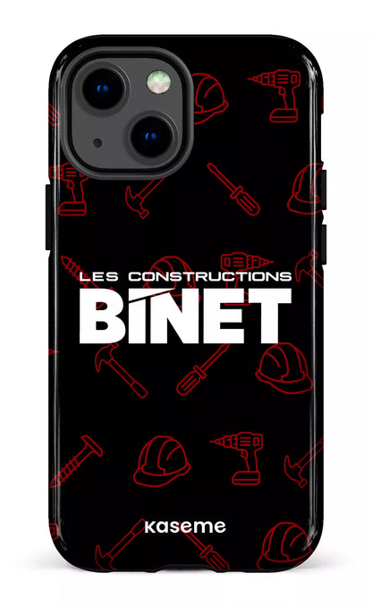 iPhone 13 Mini Tough Constructions Binet Noir -