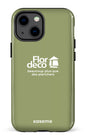 iPhone 13 Mini Tough Flordeco logo Sauge -