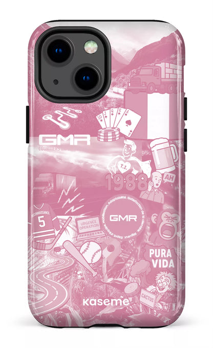iPhone 13 Mini Tough GMR Collage Rose -