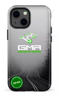 iPhone 13 Mini Tough GMR Route Noir et Blanc -