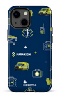 iPhone 13 Mini Tough Icônes bleu Paraxion -