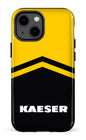 iPhone 13 Mini Tough Kaeser Noir et Jaune -