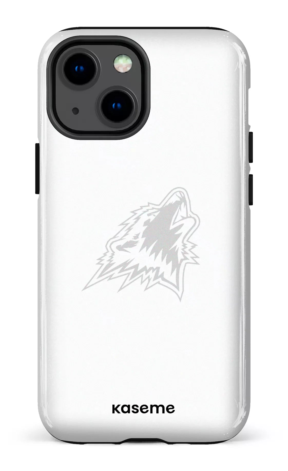 iPhone 13 Mini Tough Les Huskies Blanc -