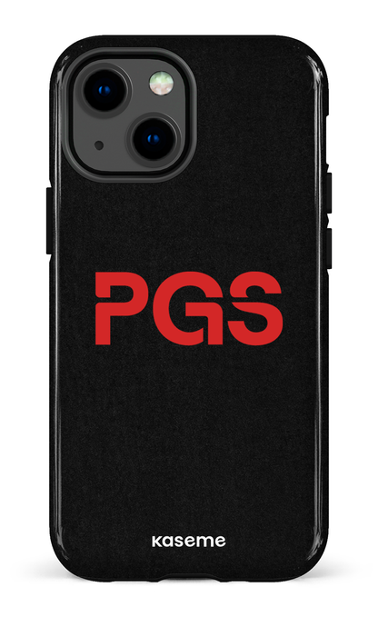 iPhone 13 Mini Tough PGS Noir&Rouge -