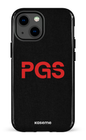 iPhone 13 Mini Tough PGS Noir&Rouge -