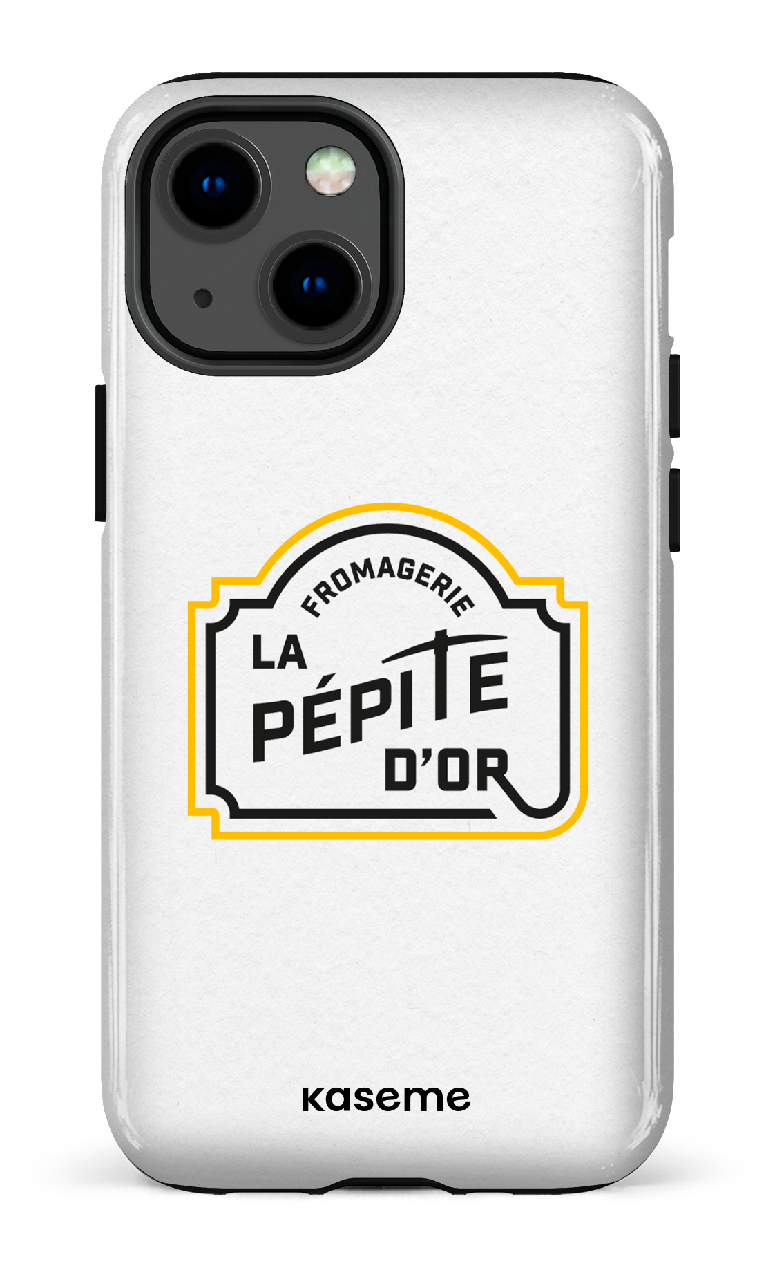 iPhone 13 Mini Tough Pépite Blanc -