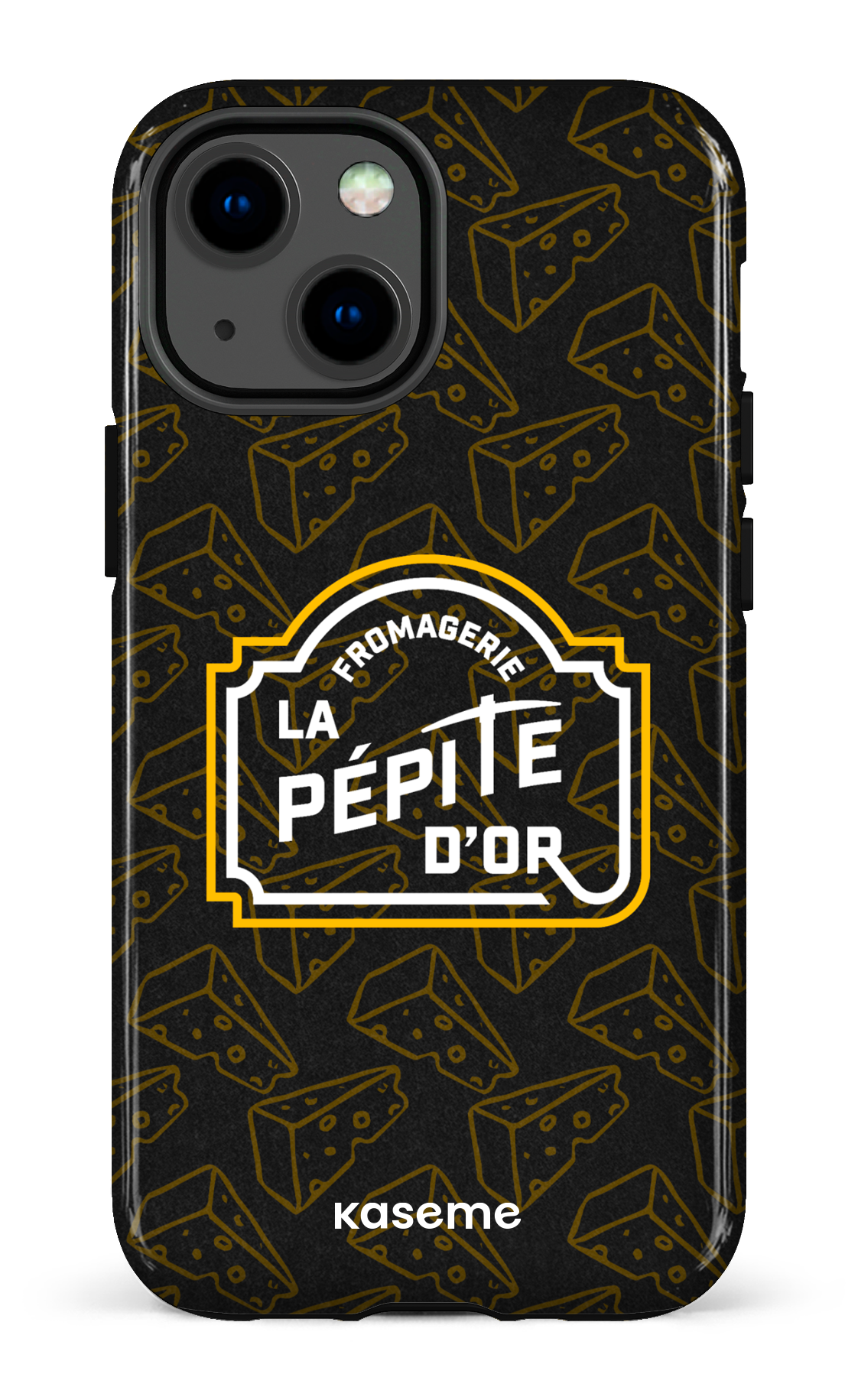 iPhone 13 Mini Tough Pépite x Fromages Noir -