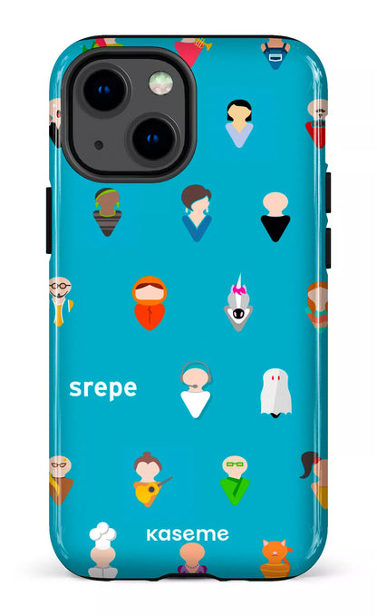 iPhone 13 Mini Tough Personnages Turquoise -