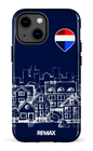 iPhone 13 Mini Tough Remax Sketch Bleu -