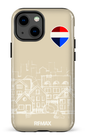 iPhone 13 Mini Tough Remax Sketch Crème -