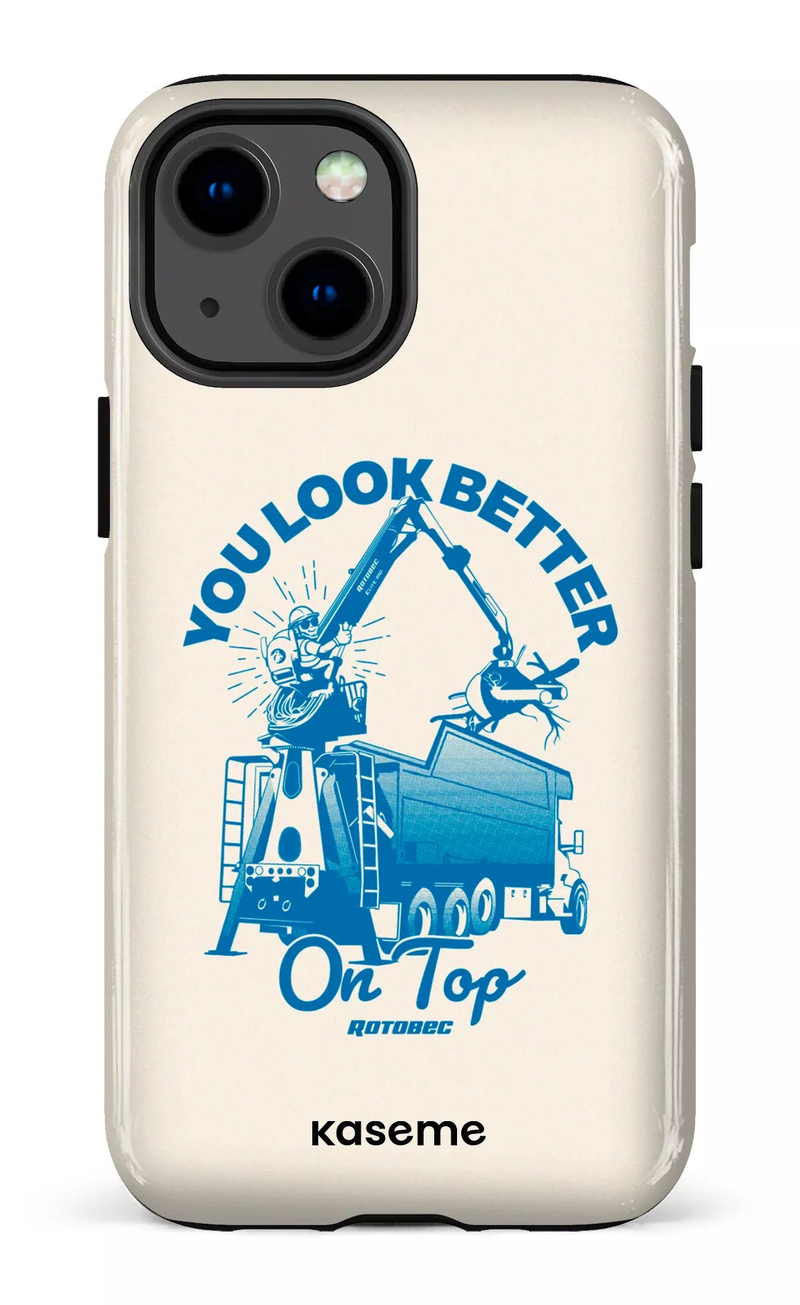 iPhone 13 Mini Tough Rotobec Beige -