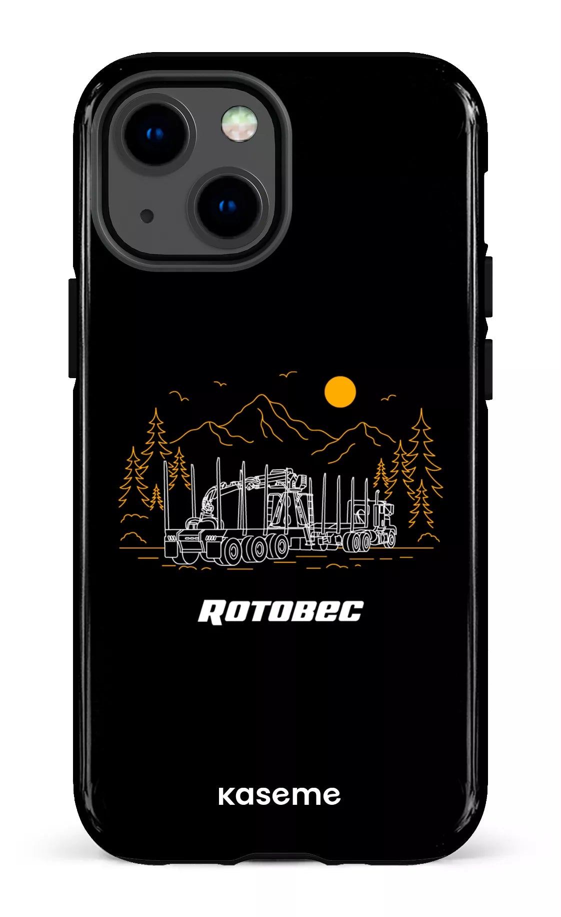 iPhone 13 Mini Tough Rotobec Noir -