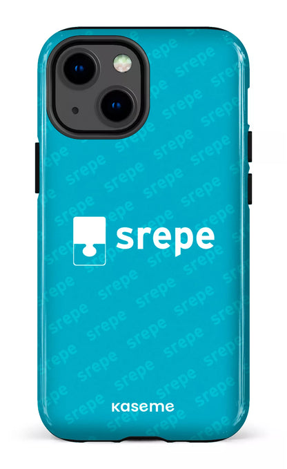 iPhone 13 Mini Tough SREPE Pattern Turquoise -
