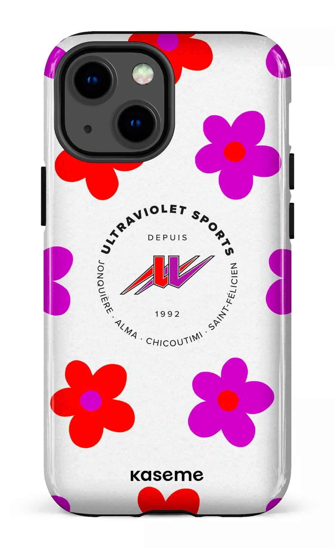 iPhone 13 Mini Tough UltraViolet Fleurs -