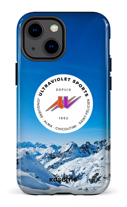 iPhone 13 Mini Tough UltraViolet Montagnes -