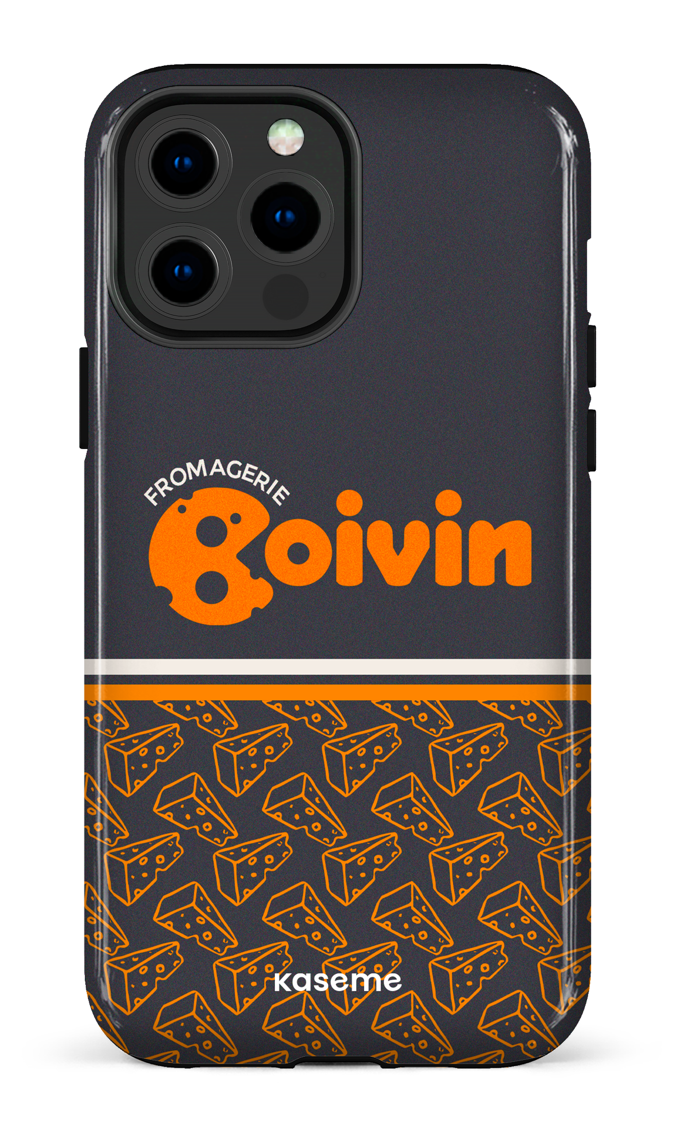 iPhone 13 Pro Max Tough Boivin Gris x Fromages -