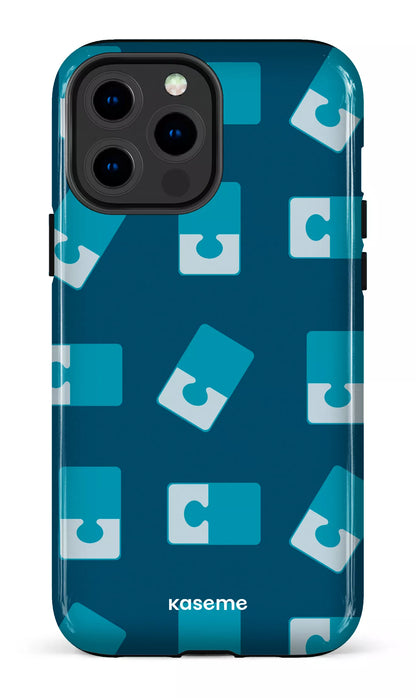 iPhone 13 Pro Max Tough Casse-tête Bleu -