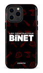 iPhone 13 Pro Max Tough Constructions Binet Noir -