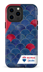 iPhone 13 Pro Max Tough Écailles bicolores -