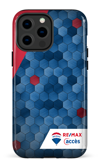 iPhone 13 Pro Max Tough Exagones texturés -