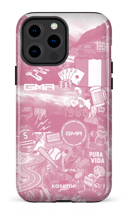 iPhone 13 Pro Max Tough GMR Collage Rose -