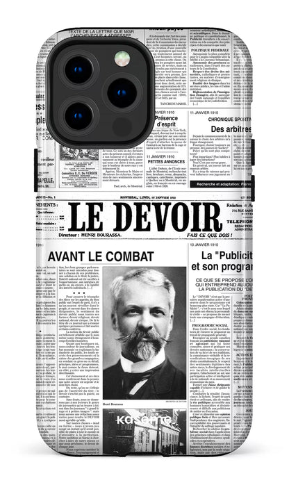 iPhone 13 Pro Max Tough Le Devoir — Premier édito -