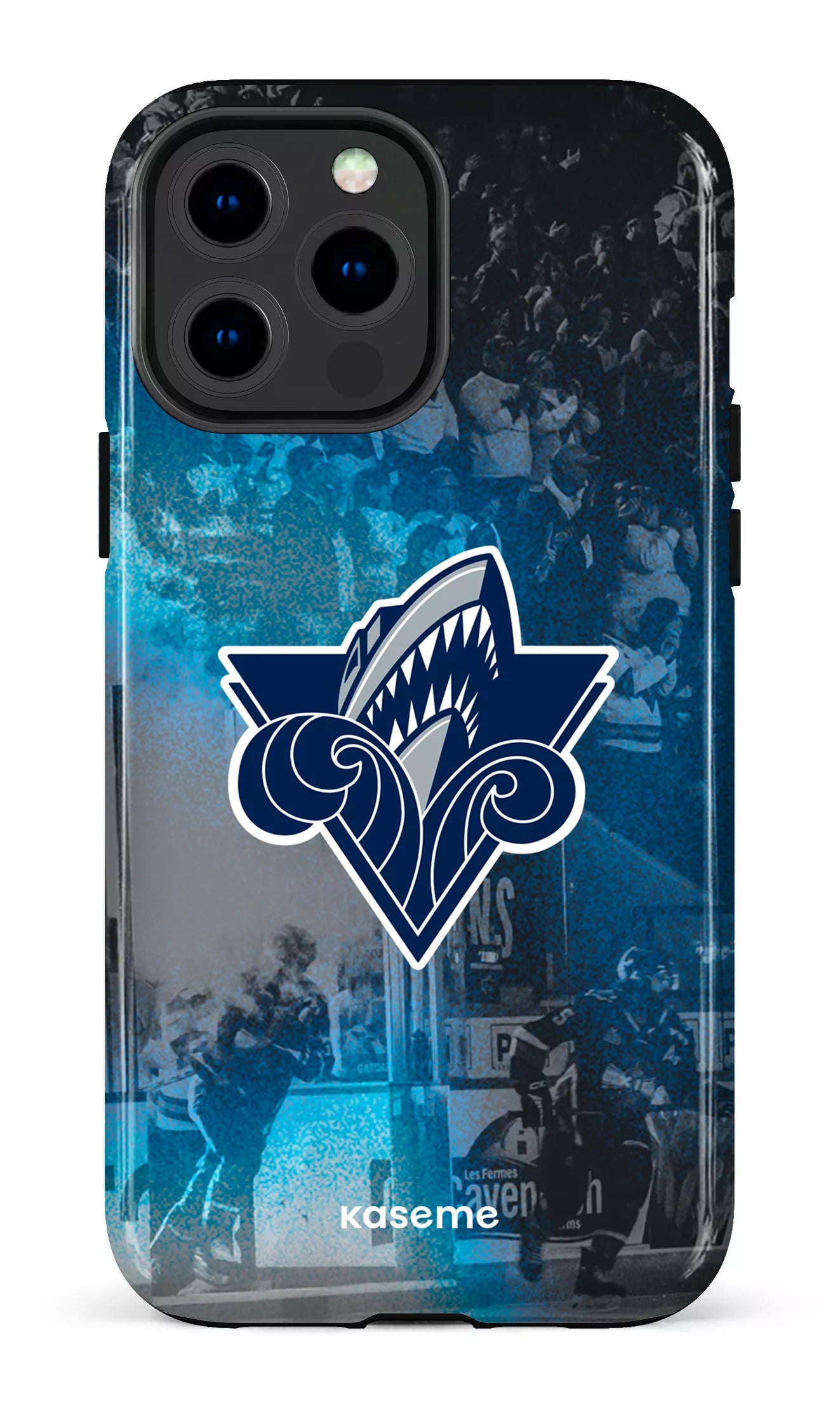 iPhone 13 Pro Max Tough Océanic Logo & Foule -