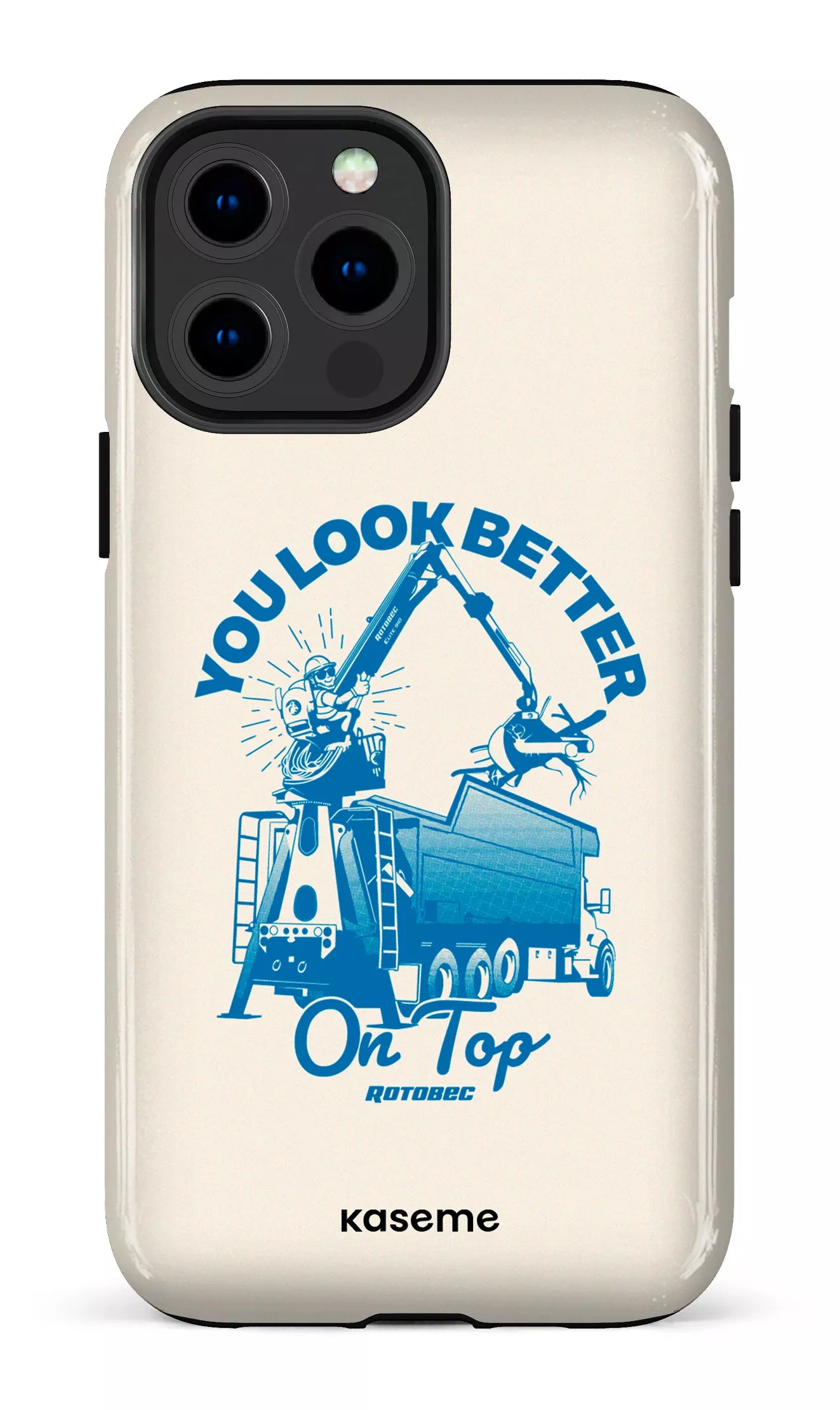 iPhone 13 Pro Max Tough Rotobec Beige -