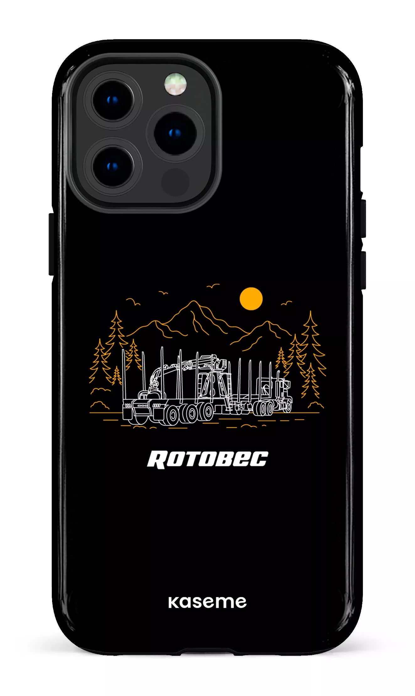 iPhone 13 Pro Max Tough Rotobec Noir -