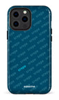 iPhone 13 Pro Max Tough SREPE Pattern Bleu x Turquoise -