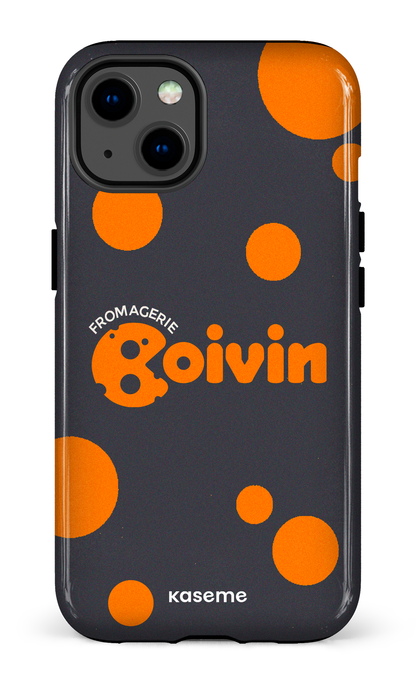 iPhone 13 Tough Boivin Gris x Ronds -