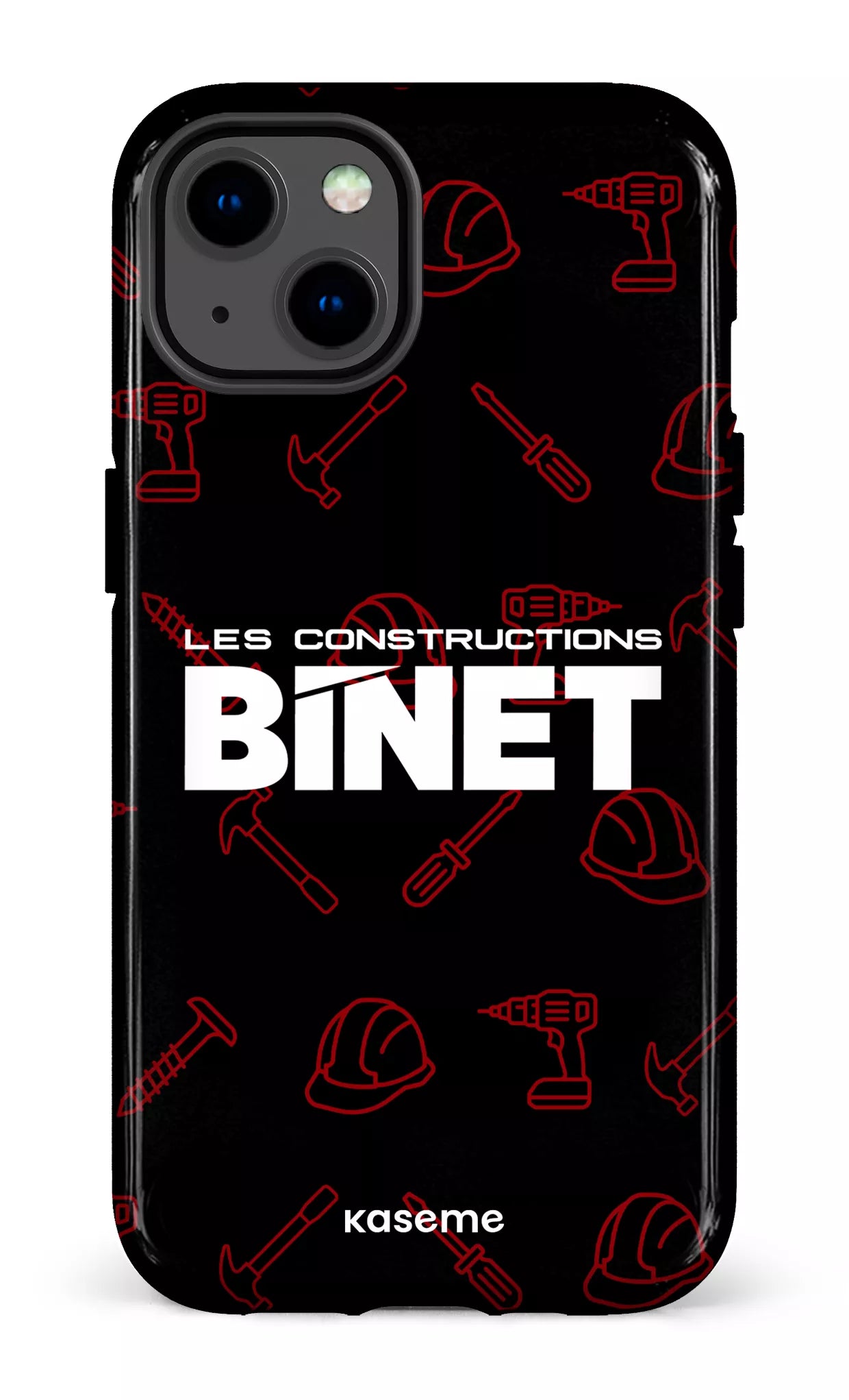 iPhone 13 Tough Constructions Binet Noir -