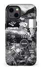 iPhone 13 Tough GMR Collage Noir et Blanc -