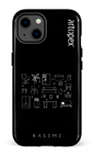 iPhone 13 Tough L'essentiel noir par Artopex -