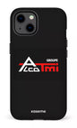 iPhone 13 Tough Matte AlcoTMI Noir -