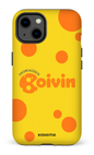 iPhone 13 Tough Matte Boivin Jaune x Ronds -