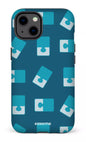 iPhone 13 Tough Matte Casse-tête Bleu -
