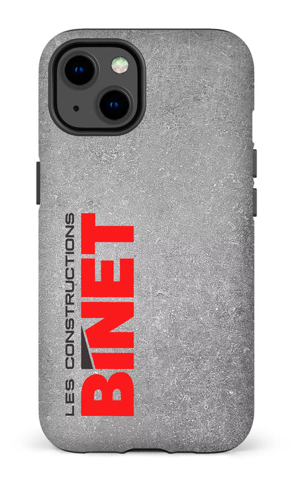 iPhone 13 Tough Matte Constructions Binet Gris -