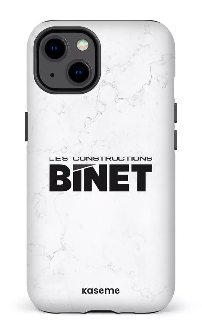 iPhone 13 Tough Matte Constructions Binet Marbre -