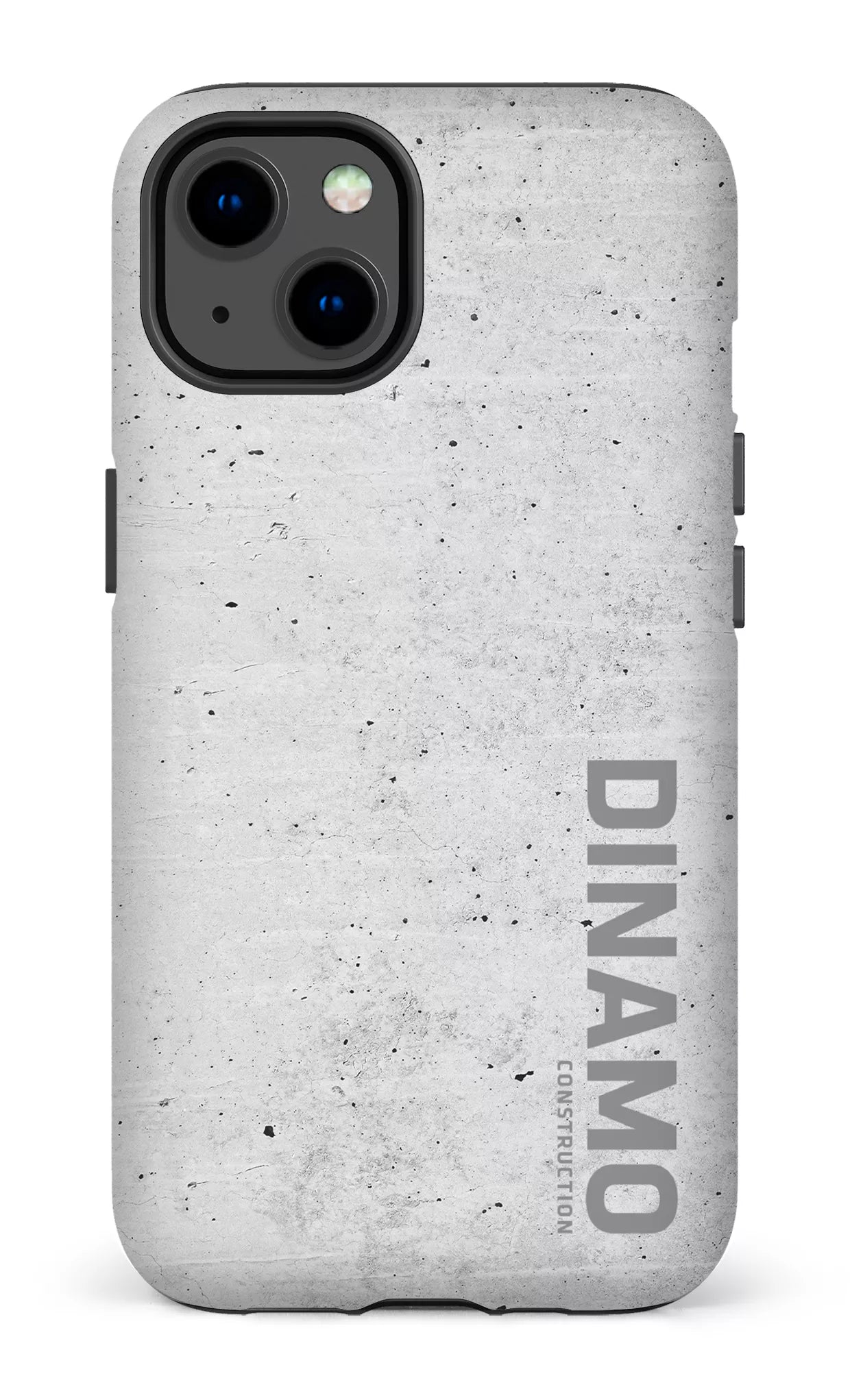 iPhone 13 Tough Matte Dinamo Gris x Logo Gris -