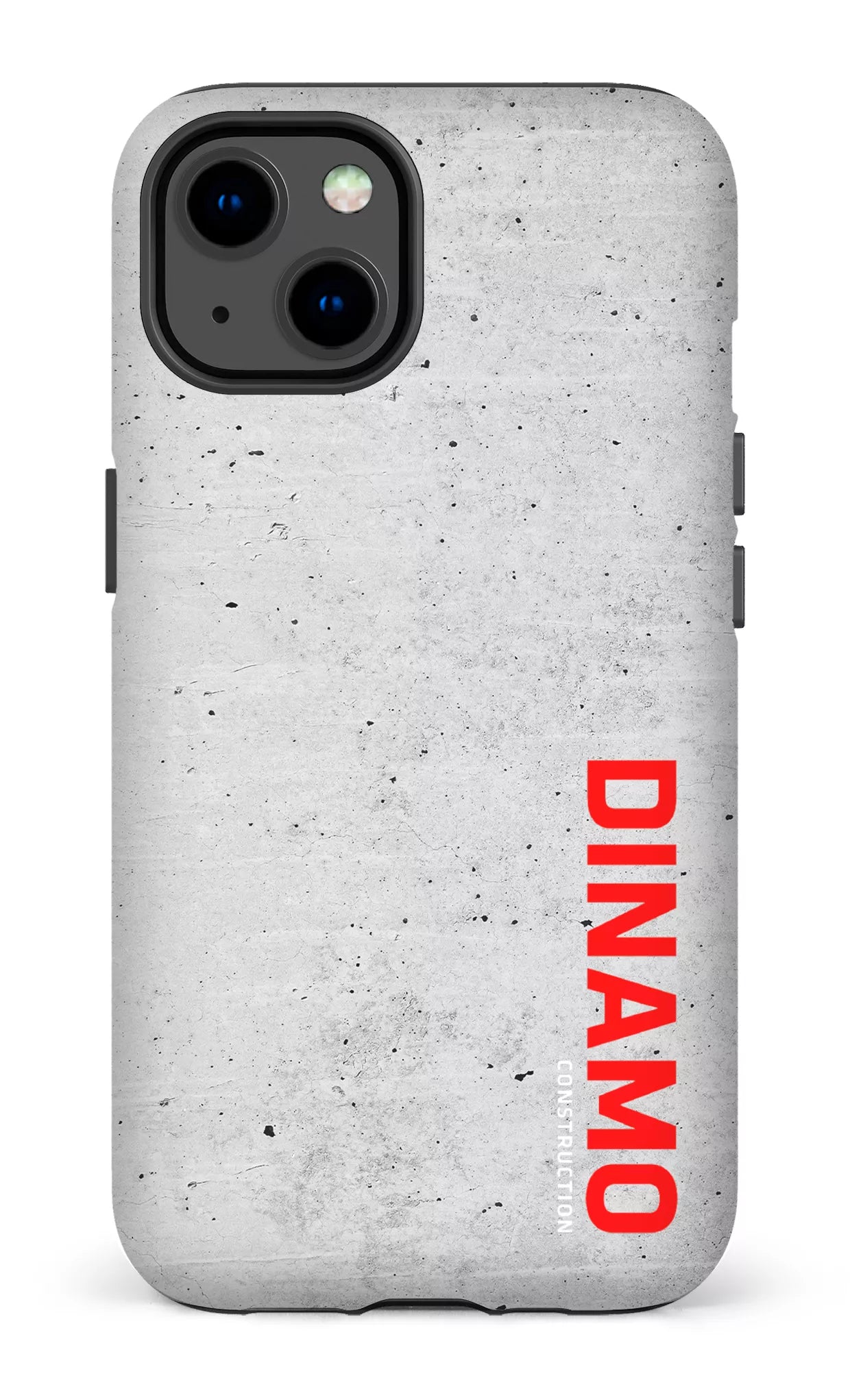 iPhone 13 Tough Matte Dinamo Gris x Logo Rouge -