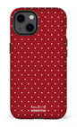 iPhone 13 Tough Matte Ditsy Rouge x Mallette -