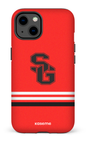 iPhone 13 Tough Matte Dragons PSG Rouge -