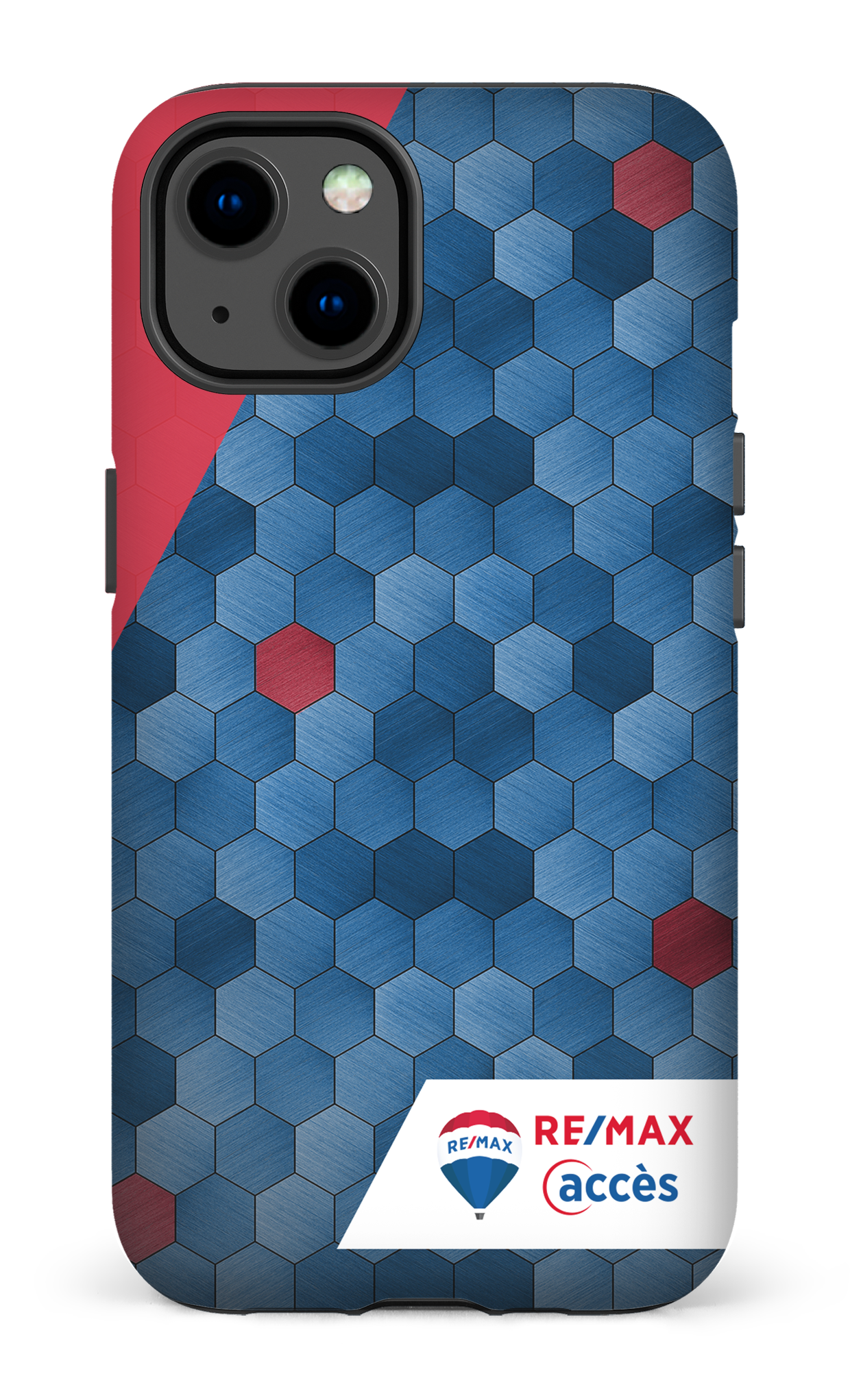 iPhone 13 Tough Matte Exagones texturés -