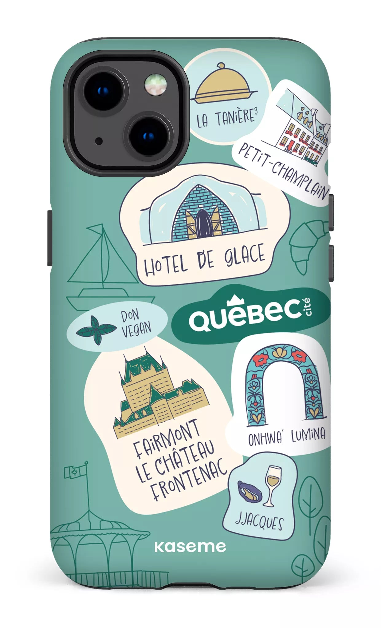 iPhone 13 Tough Matte Explorez Québec -