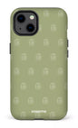 iPhone 13 Tough Matte Flordeco motif sauge -