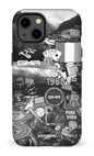 iPhone 13 Tough Matte GMR Collage Noir et Blanc -