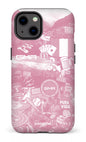 iPhone 13 Tough Matte GMR Collage Rose -